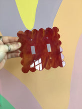 Load image into Gallery viewer, Red and Gold Shimmer Outlet Covers