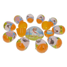 Load image into Gallery viewer, Set of 12 Plastic Religious Puzzle Filled Eggs