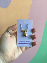 Load image into Gallery viewer, Bubble Letter Initial Necklace