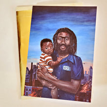 Load image into Gallery viewer, 'BECAUSE (RACIAL SYNECDOCHE)' S. Ross Browne Greeting Card: 5x7 Frame Ready