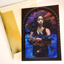 Load image into Gallery viewer, 'NEBULA' S. Ross Browne Greeting Card: 5x7 Frame Ready