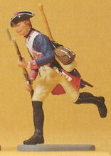 Load image into Gallery viewer, Preiser 54136 1/24 Scale Prussian Army Circa 1756 7th Infantry Musketeer Running