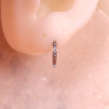 Load image into Gallery viewer, Delicate Shimmering Hoop - Mix and Match Earring