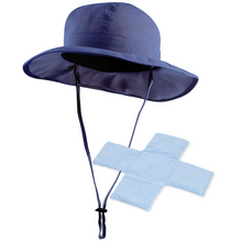 Load image into Gallery viewer, POWERCAP ICE Cooling Sun Hat – Instant Cooling Relief with Reusable Ice Packs, UPF 50 UV Sun Protection, Lightweight &amp; Breathable for Hot Weather