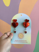 Load image into Gallery viewer, Heart’s Desire Stud Dangles