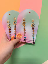 Load image into Gallery viewer, Rainbow Rock Dangles