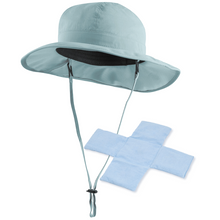 Load image into Gallery viewer, POWERCAP ICE Cooling Sun Hat – Instant Cooling Relief with Reusable Ice Packs, UPF 50 UV Sun Protection, Lightweight &amp; Breathable for Hot Weather