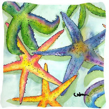 Load image into Gallery viewer, Starfish Decorative   Canvas Fabric Pillow