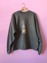 Load image into Gallery viewer, Bear with Books Crewneck and Shirt