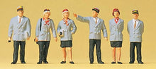 Load image into Gallery viewer, Preiser 10491 HO Scale Working People -- Belgian Railway Personnel pkg(6)