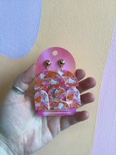 Load image into Gallery viewer, Cutesy Ghost Print Earrings