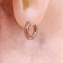 Load image into Gallery viewer, Thick Beaded Hoop - Mix and Match Earring