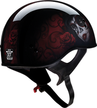 Load image into Gallery viewer, Z1R, Z1R Vagrant Helmet - Red Catrina, Black/Red, Large – Part Number 0103-1316