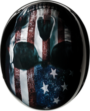 Load image into Gallery viewer, Z1R, Z1R Vagrant Helmet USA Skull Black Medium - Part 0103-1309
