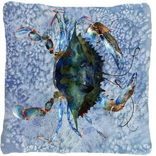 Load image into Gallery viewer, Crab Decorative   Canvas Fabric Pillow