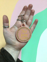 Load image into Gallery viewer, Not Today Satan Keychain