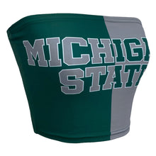 Load image into Gallery viewer, Michigan State Two Tone Tube Top
