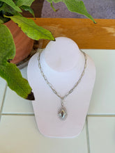 Load image into Gallery viewer, Art Deco Sun Charm Necklace