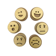 Load image into Gallery viewer, **Pre-order (Ships in 3-4 Weeks)**Wooden Playdough Stampers Set