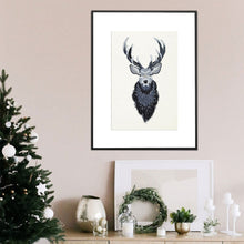 Load image into Gallery viewer, Beaded Reindeer Wall Art