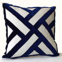 Load image into Gallery viewer, Customizable Geometric Chippendale Throw Pillow Cover