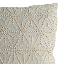 Load image into Gallery viewer, Asa no Ha Oatmeal Linen Pillow