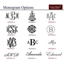 Load image into Gallery viewer, Customized Monogrammed Denim Linen Pajama Short
