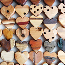 Load image into Gallery viewer, Imperfect Wooden Hearts