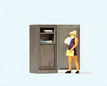 Load image into Gallery viewer, Preiser 29106 HO Scale Individual Figure -- Overworked Secretary