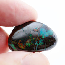 Load image into Gallery viewer, Natural Australian Boulder Opal Loose Gemstone Blue&amp; Green 13.48 ct