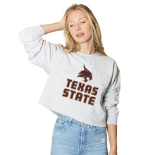 Load image into Gallery viewer, Texas State Gray Crewneck