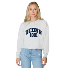 Load image into Gallery viewer, UConn Established Gray Crewneck
