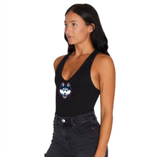 Load image into Gallery viewer, UConn Black Bodysuit