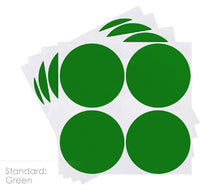 Load image into Gallery viewer, 2" Permanent Color-Code Round Dot Inventory Labels: 100/Pack