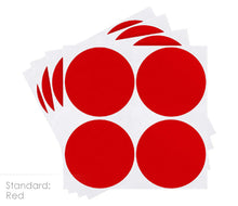 Load image into Gallery viewer, 2" Permanent Color-Code Round Dot Inventory Labels: 100/Pack