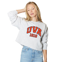 Load image into Gallery viewer, Virginia Cavaliers Established Gray Crewneck