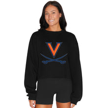 Load image into Gallery viewer, Virginia Cavaliers Black Crewneck