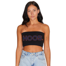 Load image into Gallery viewer, Virginia Cavaliers Black Bandeau Top