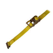 Load image into Gallery viewer, 12, 16 or 20 Ft Interior Van Ratchet Strap with 1/pc Spring "E" Fittings