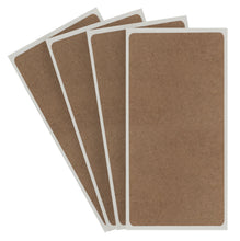 Load image into Gallery viewer, True Kraft Paper Rectangular Labels: 100/Pack