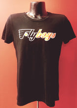 Load image into Gallery viewer, Philadelphia Flyers NHL Hockey Women's Fly Boys V-Neck Heathered T-Shirt (Dynasty Sports Exclusive)