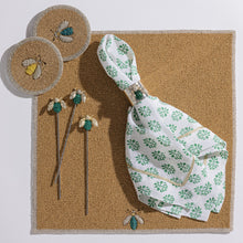 Load image into Gallery viewer, Sparkle bee coasters