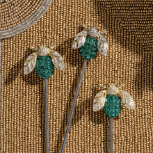 Load image into Gallery viewer, Sparkle bee swizzle sticks