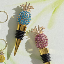 Load image into Gallery viewer, Pineapple wine stopper, rose