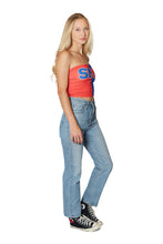 Load image into Gallery viewer, SMU Mustangs Two Tone Tube Top