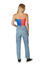 Load image into Gallery viewer, SMU Mustangs Two Tone Tube Top
