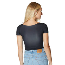 Load image into Gallery viewer, JMU Black Babydoll Tee