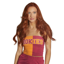 Load image into Gallery viewer, Virginia Tech Hokies Two Tone Tube Top