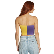 Load image into Gallery viewer, LSU Two Tone Tube Top