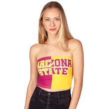Load image into Gallery viewer, Arizona State ASU Two Tone Tube Top
